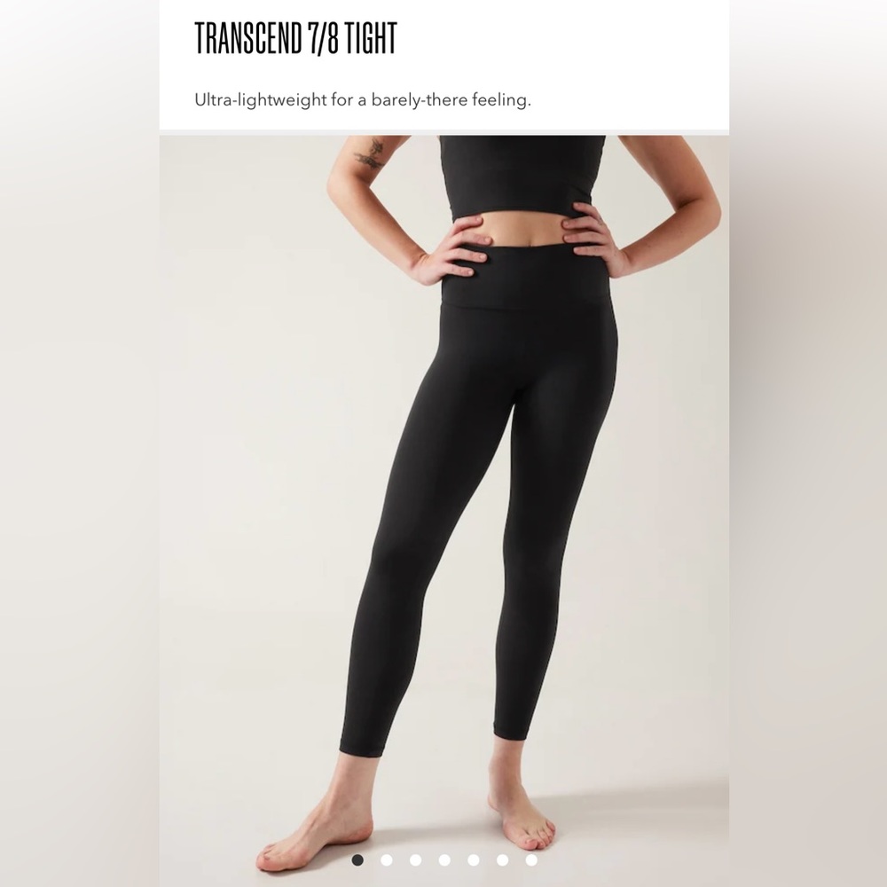 Athleta Black 7/8 Leggings